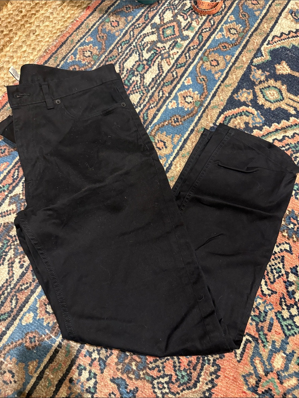 Club Monaco Black Straight Jeans
